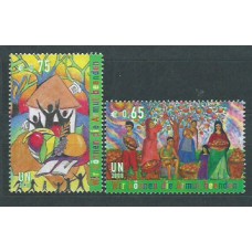 Naciones Unidas - Viena Correo 2008 Yvert 557/8 ** Mnh