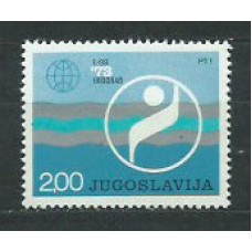 Yugoslavia - Correo 1973 Yvert 1404 ** Mnh Deportes waterpolo