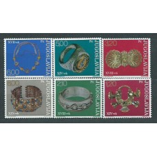 Yugoslavia - Correo 1975 Yvert 1471/6 ** Mnh Joyas