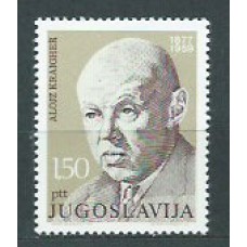 Yugoslavia - Correo 1977 Yvert 1572 ** Mnh Escritor