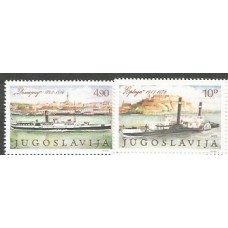 Yugoslavia - Correo 1979 Yvert 1699/700 ** Mnh Barcos