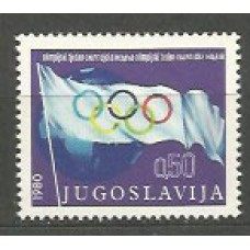 Yugoslavia - Correo 1980 Yvert 1738 ** Mnh Bandera