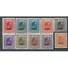 Yugoslavia - Correo 1928 Yvert 194/203 ** Mnh nº 201 con fijasellos