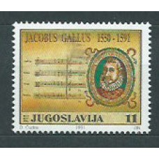 Yugoslavia - Correo 1991 Yvert 2353 ** Mnh Música