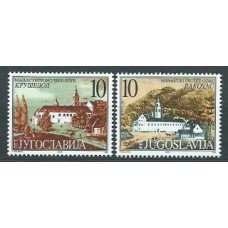 Yugoslavia - Correo 2000 Yvert 2819/20 ** Mnh Monasterios