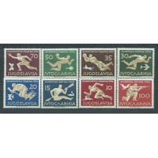 Yugoslavia - Correo 1956 Yvert 706/13 ** Mnh Olimpiadas de Melbourne